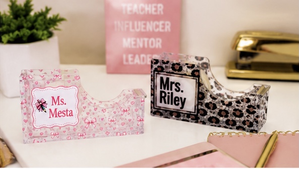 Custom Teacher Tape Dispenser