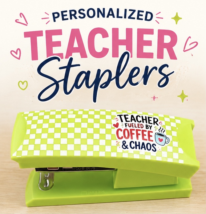 Custom Teacher Stapler