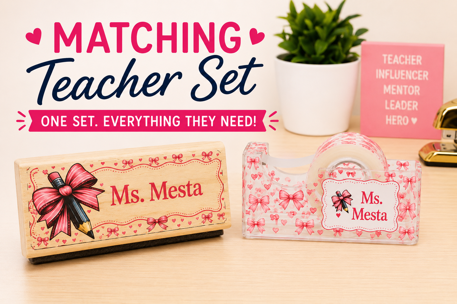 Custom Teacher Gift Set