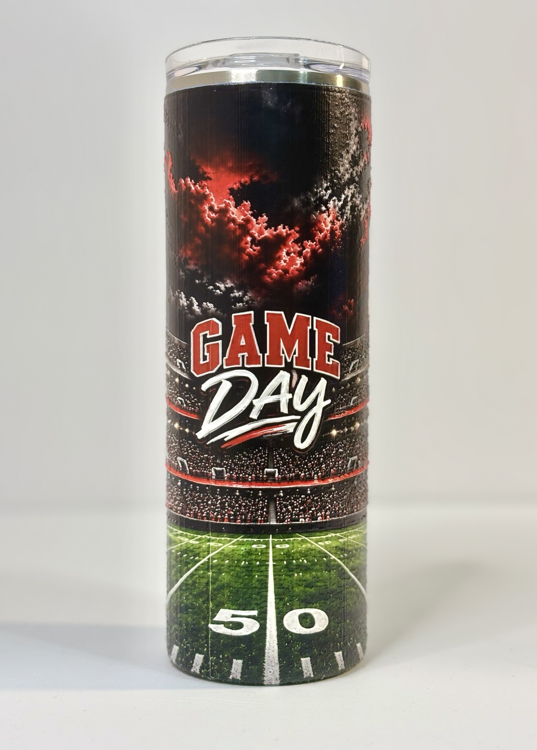Game Day stadium 20 oz skinny tumbler